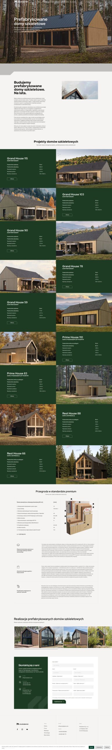 Modularen — Real Estate website