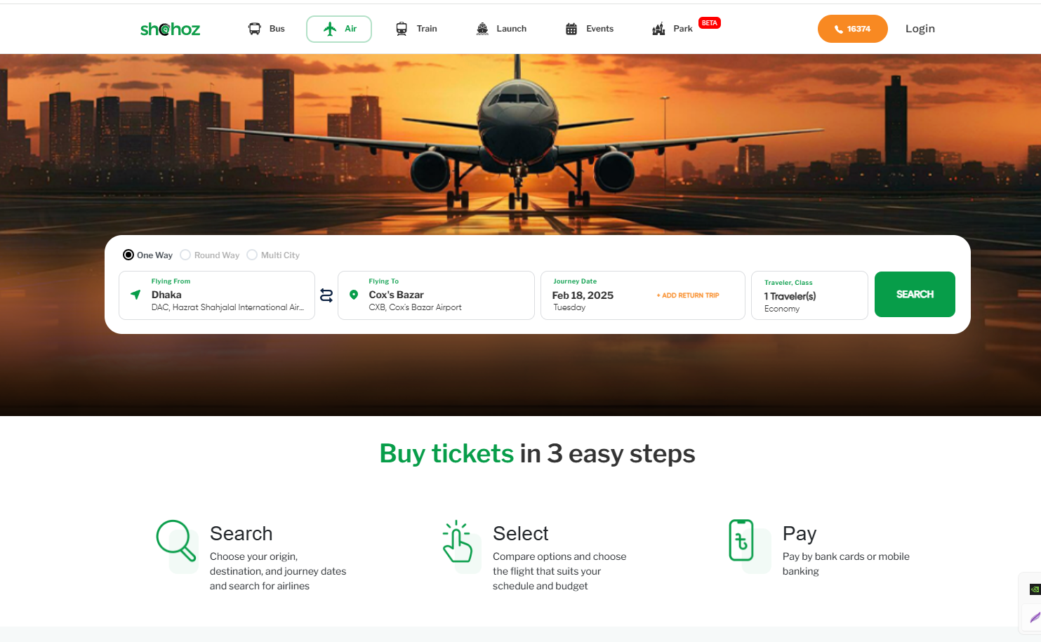 Booking website by Ahsan — Travel & Tour website