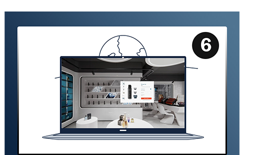 Step 6 — 3D Website is Ready