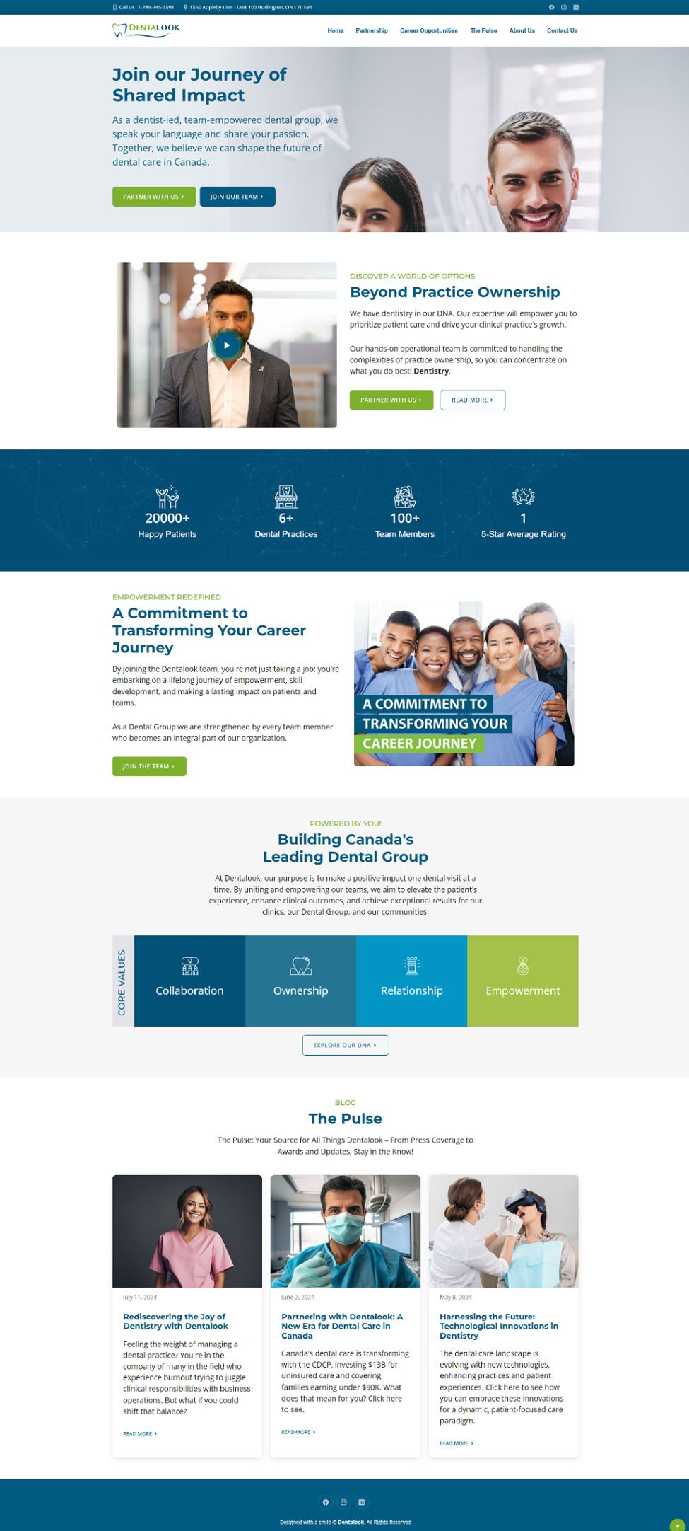 Dental — Medical website