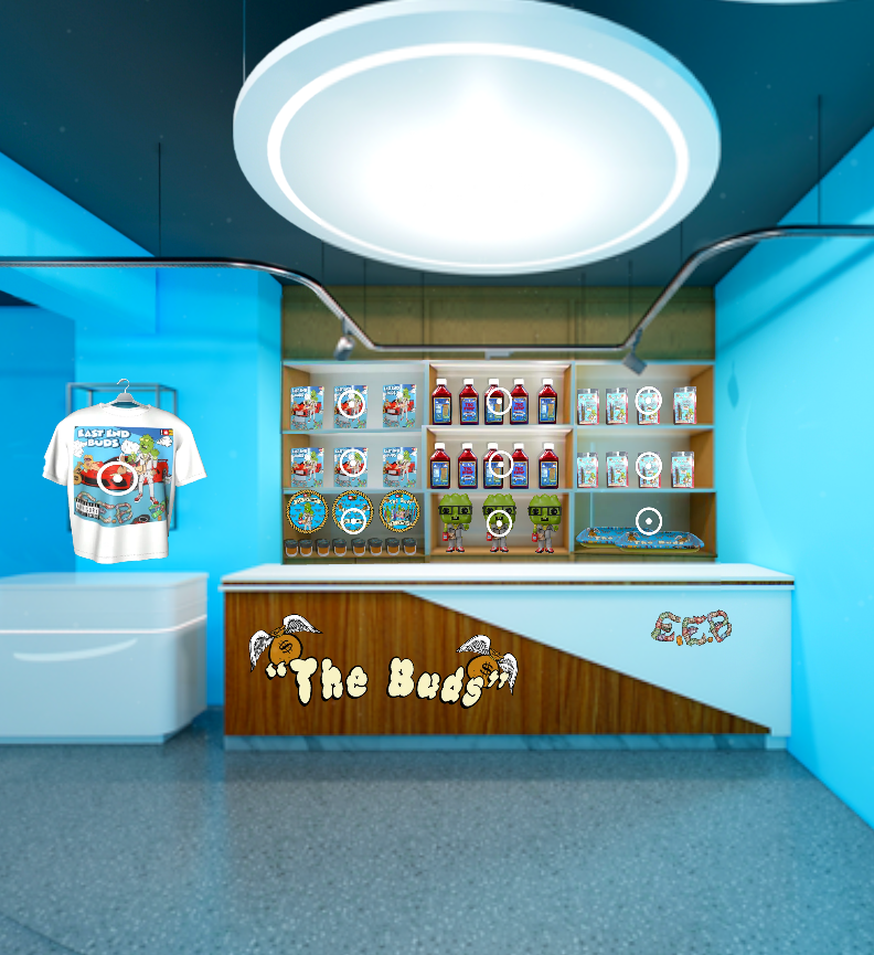 The Buds — 360° Virtual Store panorama