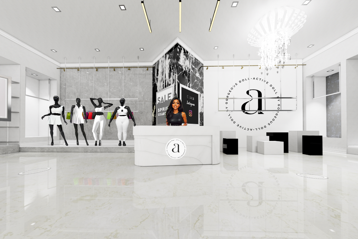Mini Metaverse Virtual 3D Store — 360° Virtual Store panorama