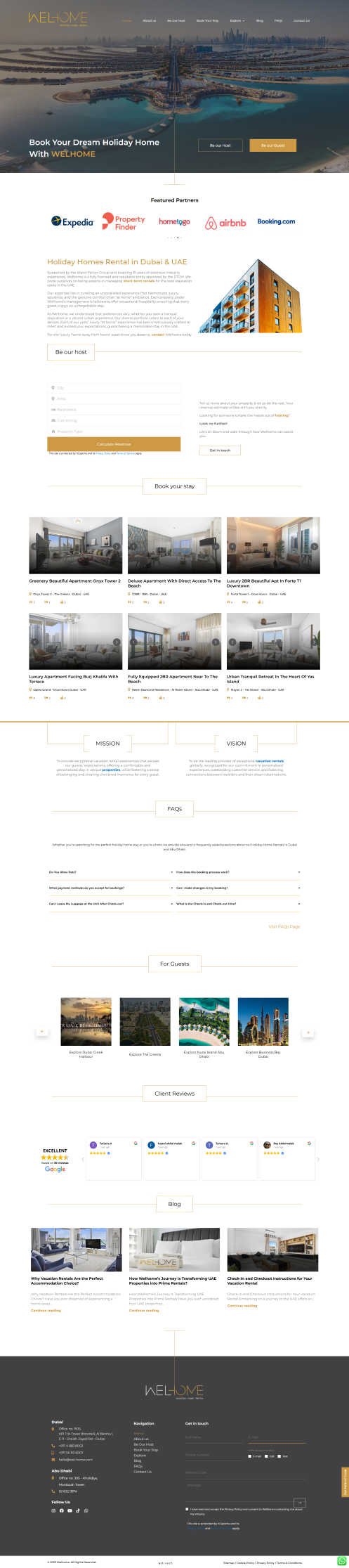W-home — Real Estate website