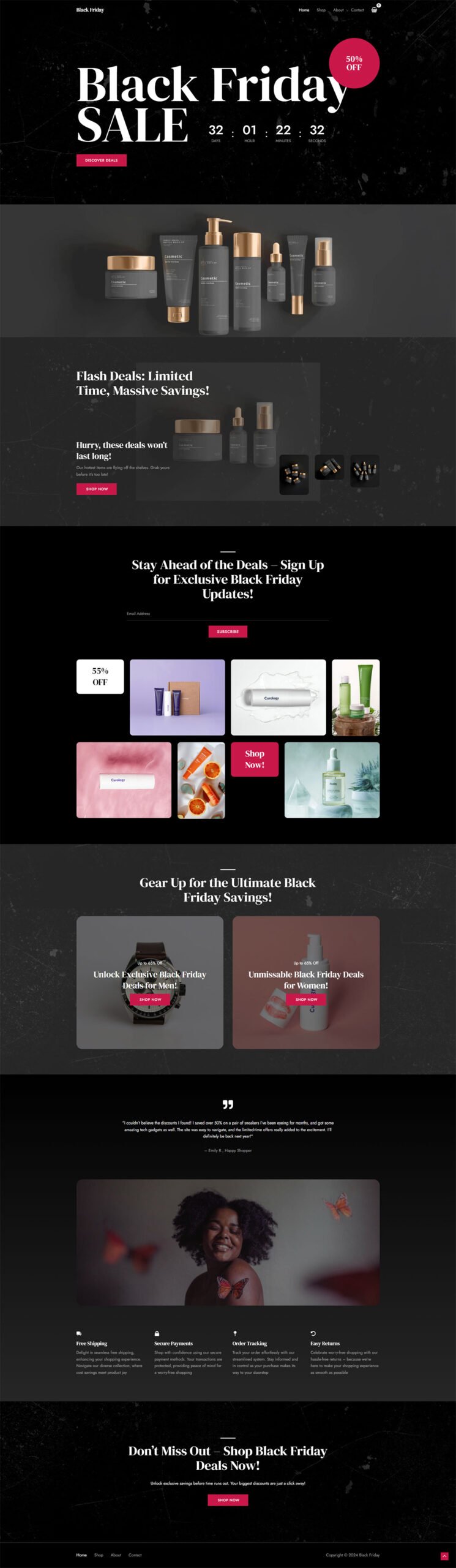 Black Friday — eCommerce website