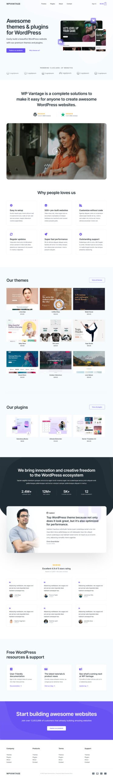 Digital Download Store — eCommerce website